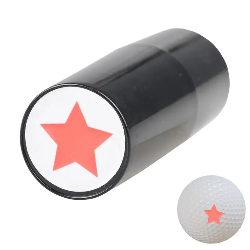 Golf Ball Stamp Reusable Ink Stamp Golf Ball Long Lasting Marker Waterproof Golf Ball Stamper With Quick-Drying Ink Stamp Marker