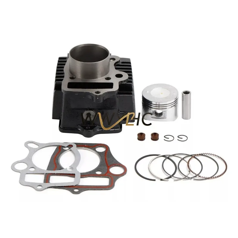 110CC es adecuado para el kit de pistón de cilindro de motocicleta Italika Ft110 Xt110 At110 de 52,4 mm