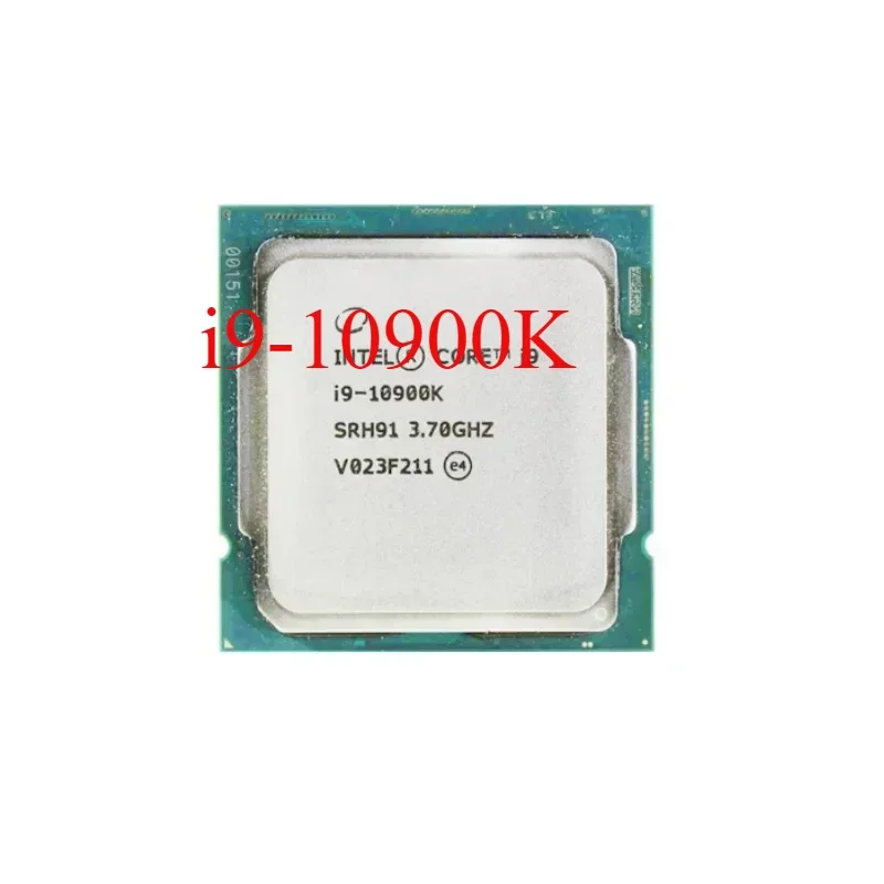 1pcs/5pcs/10pcs Test perfect Intel Core i9 10900K 3.7GHz 10-Core 20-Thread CPU Processor LGA 1200 no fan i9-10900K