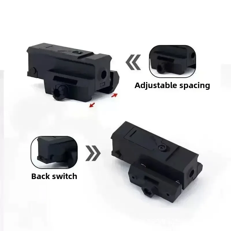 Nylon Low Profile Clamp Base Red Light Decor Calibration Ornament Adjustable Size Universal Toy Model Auxiliary Parts