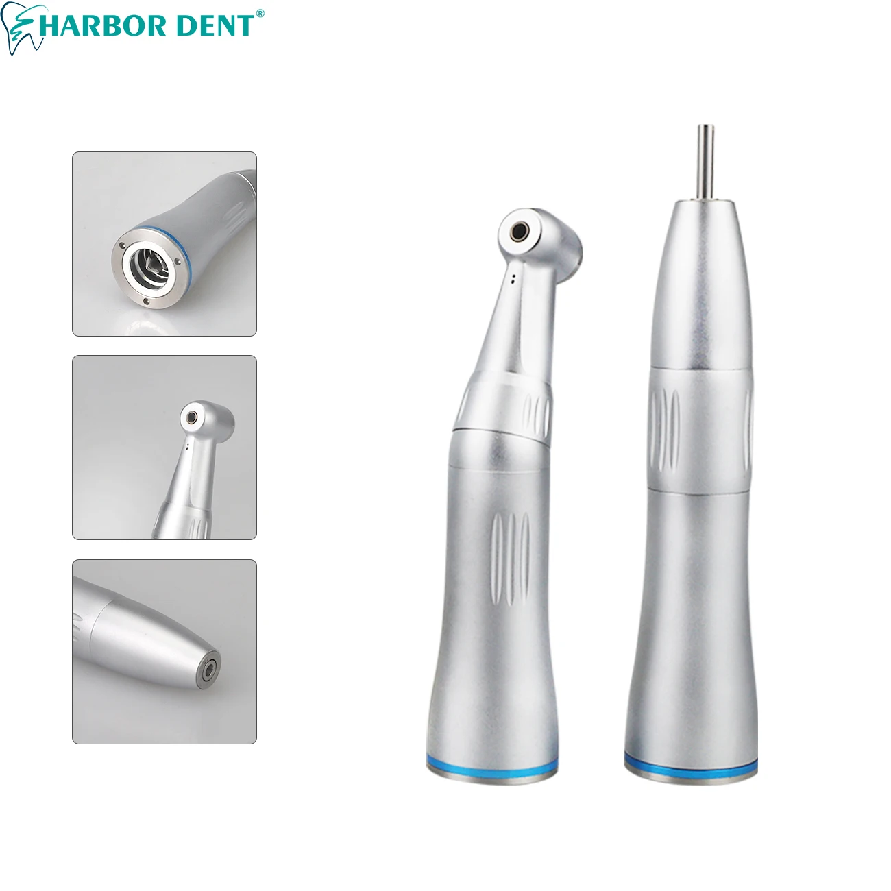 Dental Low Speed Handpiece Dentist Lab Contra Angle Straight Air Motor Low Speed Handpiece Internal Waterway With Water Spray