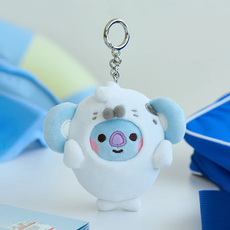 Anime Cartoon BT21 Plush Toy Creative New COOKY CHIMMY Plush Toy Pendant Backpack Keychain Accessories Gift for Friends view 5
