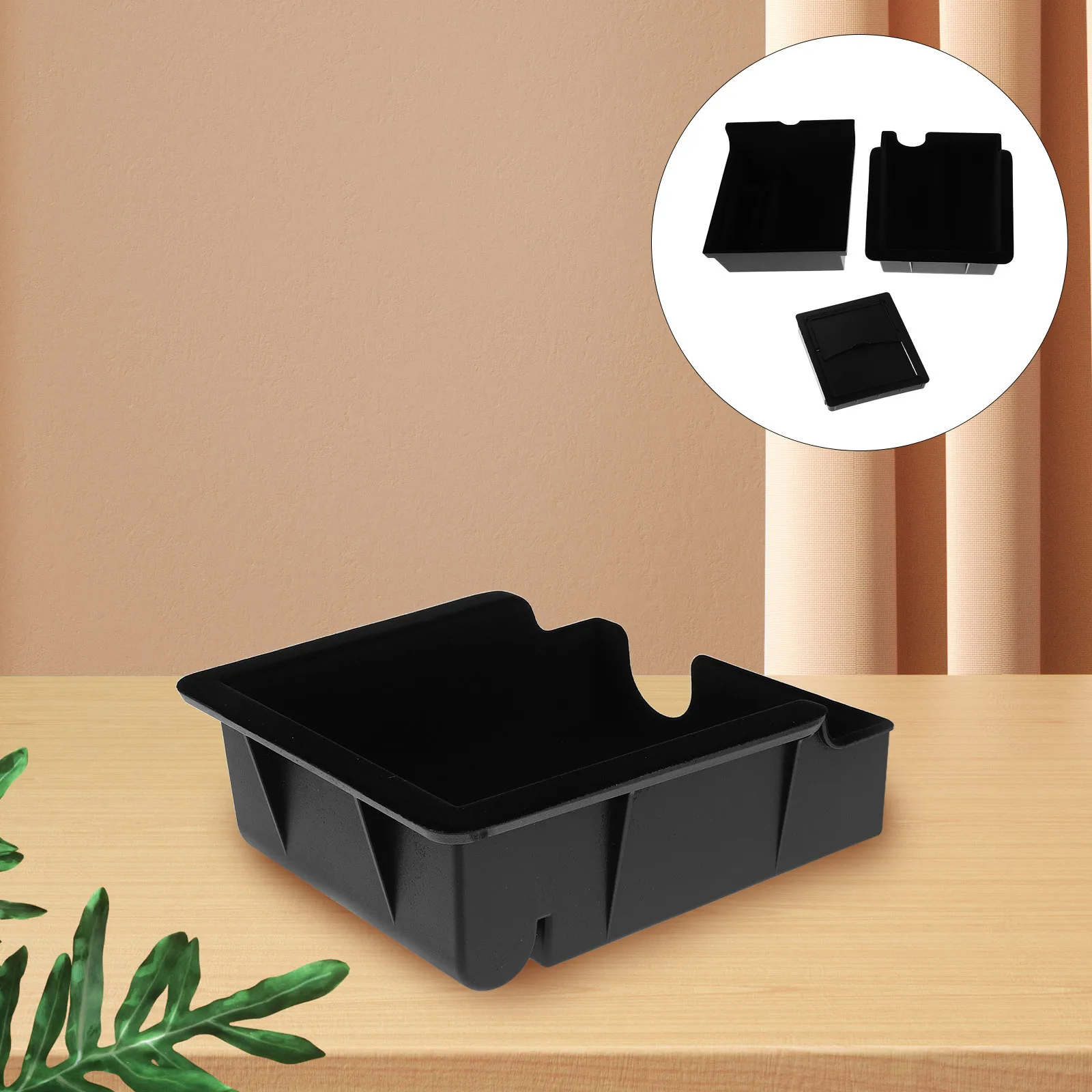 

3pcs Center Console Organizer Box Hidden Storage Tray For Car Fit Y/3 2021 Automotive Interior Accessories -