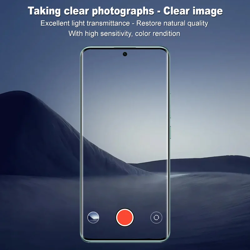 Imak-Xiaomi Redmi Note 14 pro plus用レンズフィルム,5g,高解像度,2個