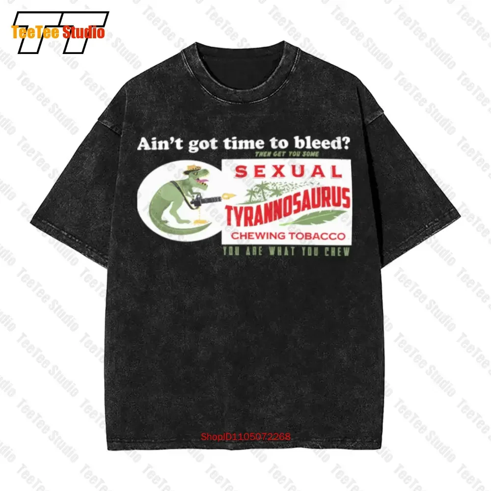 Sexual Tyrannosaurus Predator Vintage Oversized T-Shirt K0FO