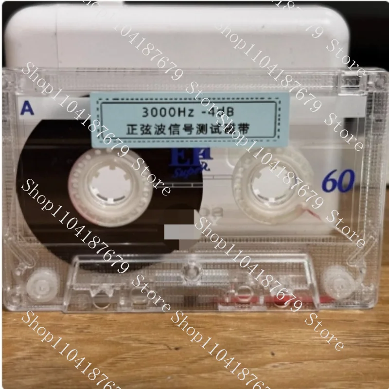 The 3000hz audio test tape for adjusting idle speed on a cassette walkman precisely corrects idle speed