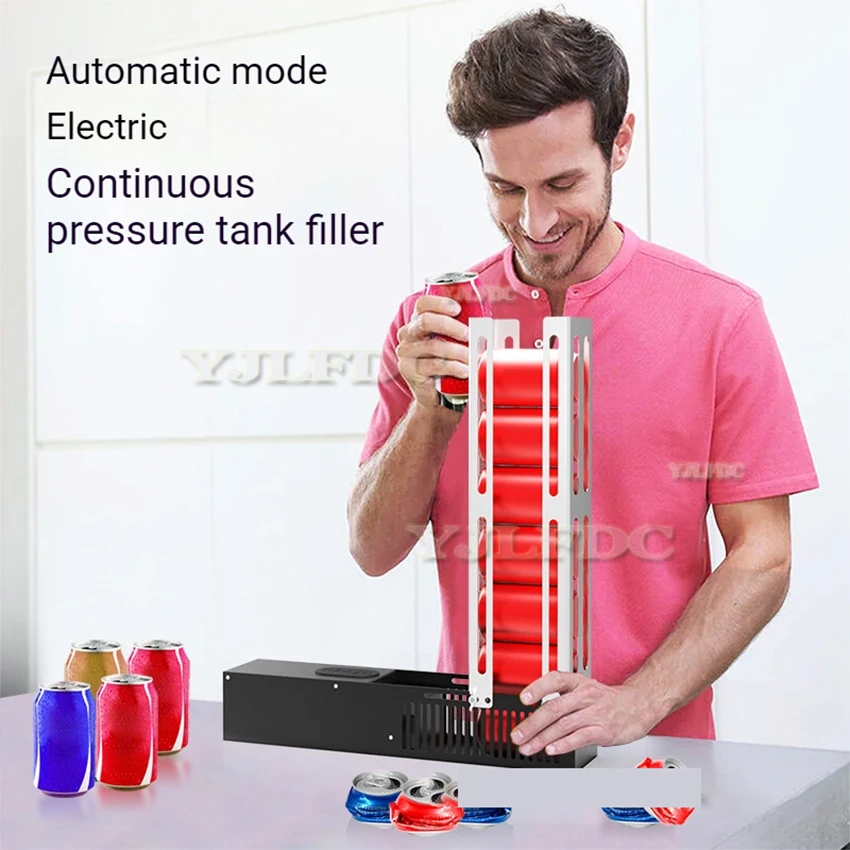 Electric Automatic Can Crusher Can Crusher Household Electric Aluminum Coke Beer Can Crushing Machine 100V~240V