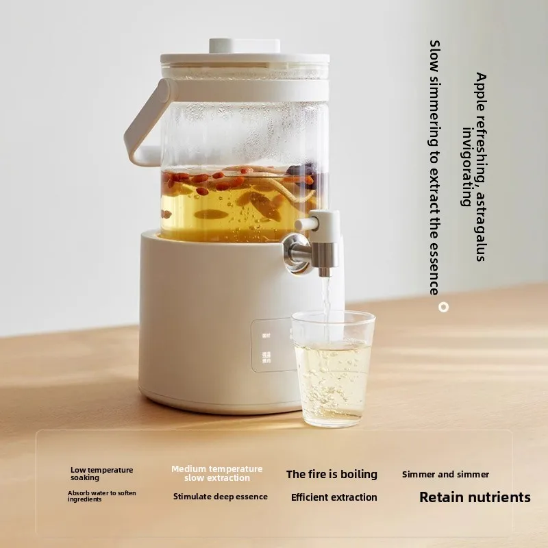 Factory Direct 2026 Household pure glass health split boiled flower tea bucket uncoated small kettle