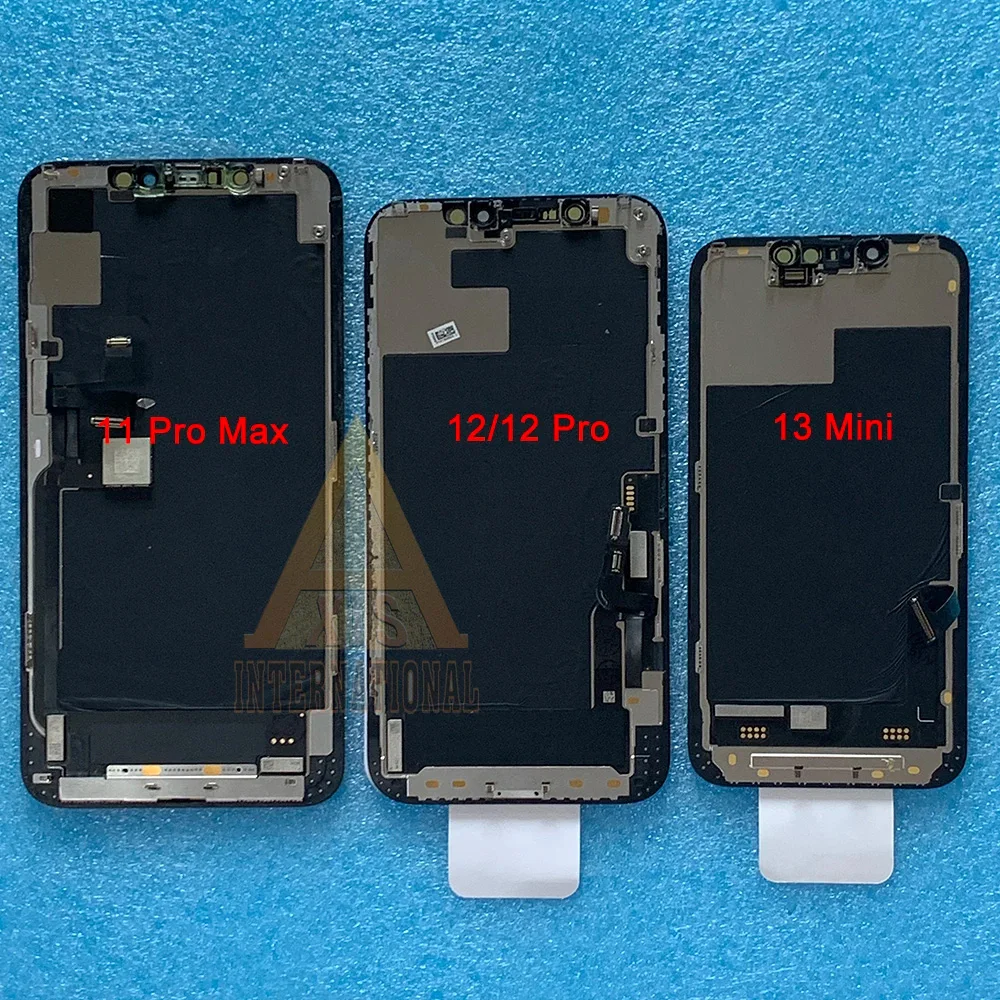 Grade AAA Orig Used For Apple iPhone 13 Pro Max 13 Mini LCD Frame Display Screen For iPhone 12 Pro 11 12 14PM Max 14 Plus