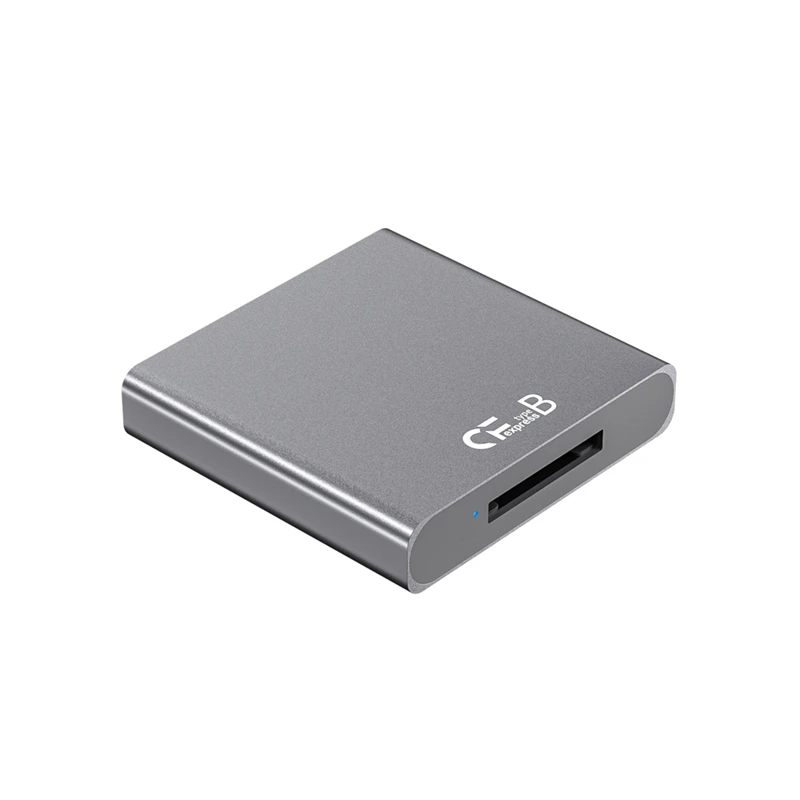 Cfexpress B 타입 카드 리더 어댑터, CFE 타입-B용 그레이 지지대 CFB 메모리 카드, USB3.1, 10Gbps