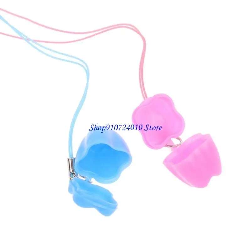 77HD منظم أسنان الحليب المزخرف بأقسام متعددة لتذكارات الطفولة