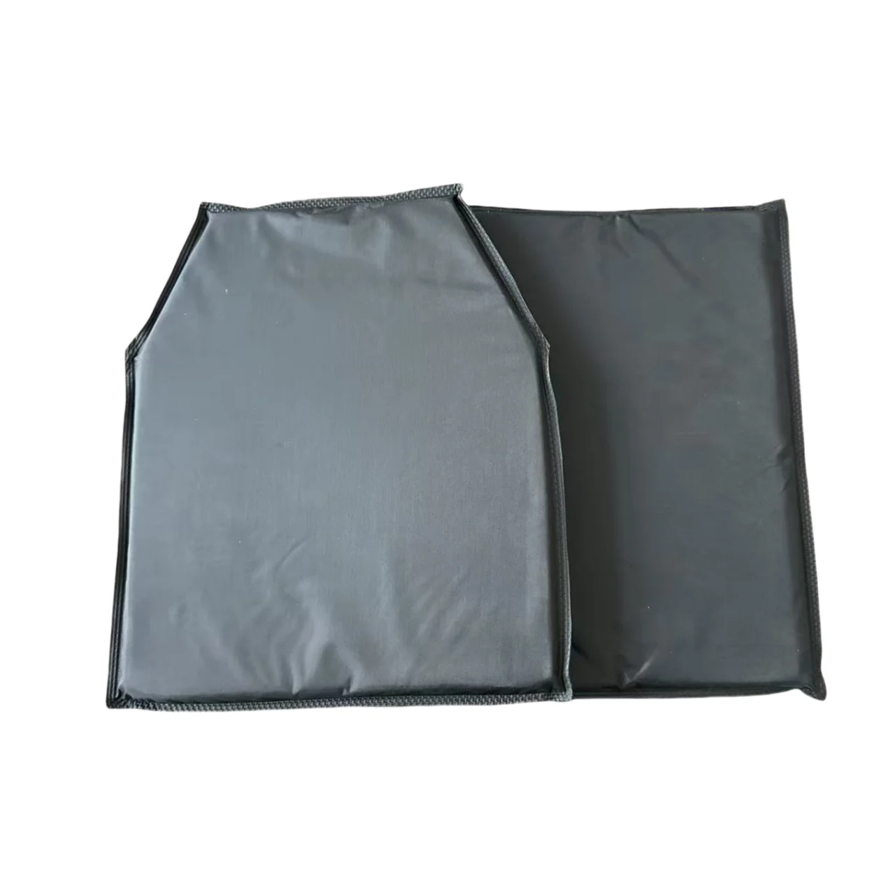NIJ IIIA bulletproof plate10 "x12" lightweight tactical ultra high molecular weight polyethylene body armor vest insertion plate