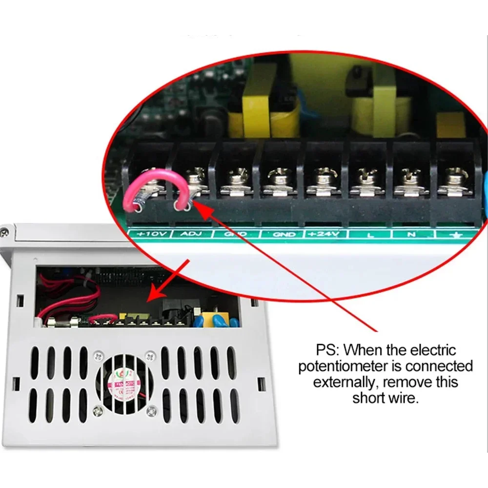 Manual / Automatic Tension Controller For Magnetic Powder Brake Clutch Potentiometer PLC Control 185V-265VAC 24VDC Output 220V