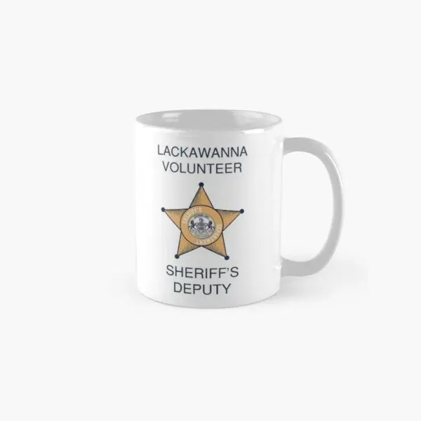 Lackawanna County Sheriff Is Department C  Mug Picture Cup Image Gifts Simple Design Photo Handle Round Coffee Tea Printed