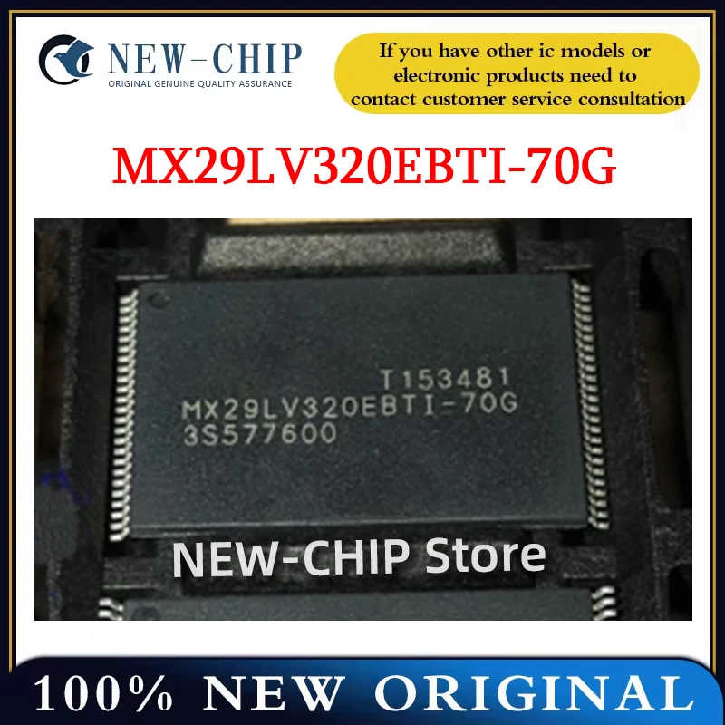 5PCS-100PCS/LOT MX29LV320EBTI-70G  32Mbit TSOP48 NOR FLASH memory  New original  MX29LV320EBTI