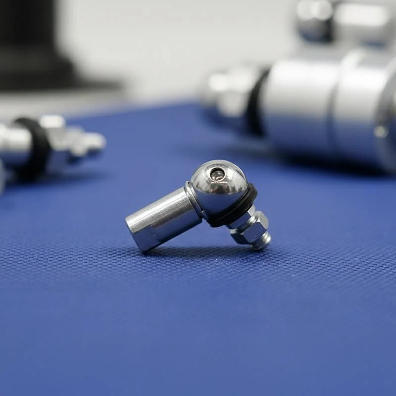 New 1PCS Ball Head End Bearing Ball Head Joint Rod End Bearing M5 M6 M8 M10 Right Angle CS8/CS10/CS13/CS16