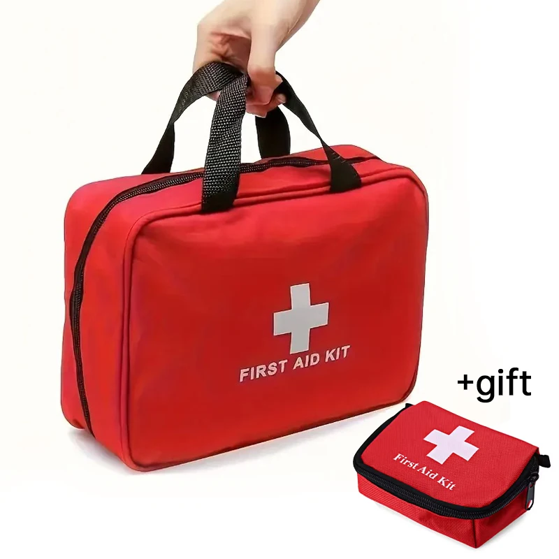 

Handy Household Multi-Layer First Aid Bag Empty Outdoor Travel Portable Medicine Kit for Outdoors Car Luggage School Hiking