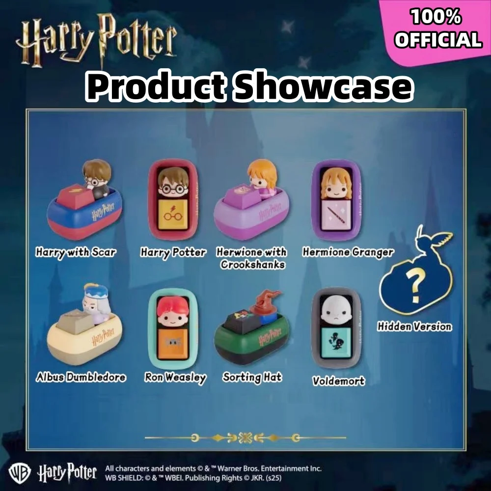 Véritable Harry Potter Keycaps dessin animé Hermione Ron personnage série clavier remplacement Keycaps mécanique clavier décor cadeaux