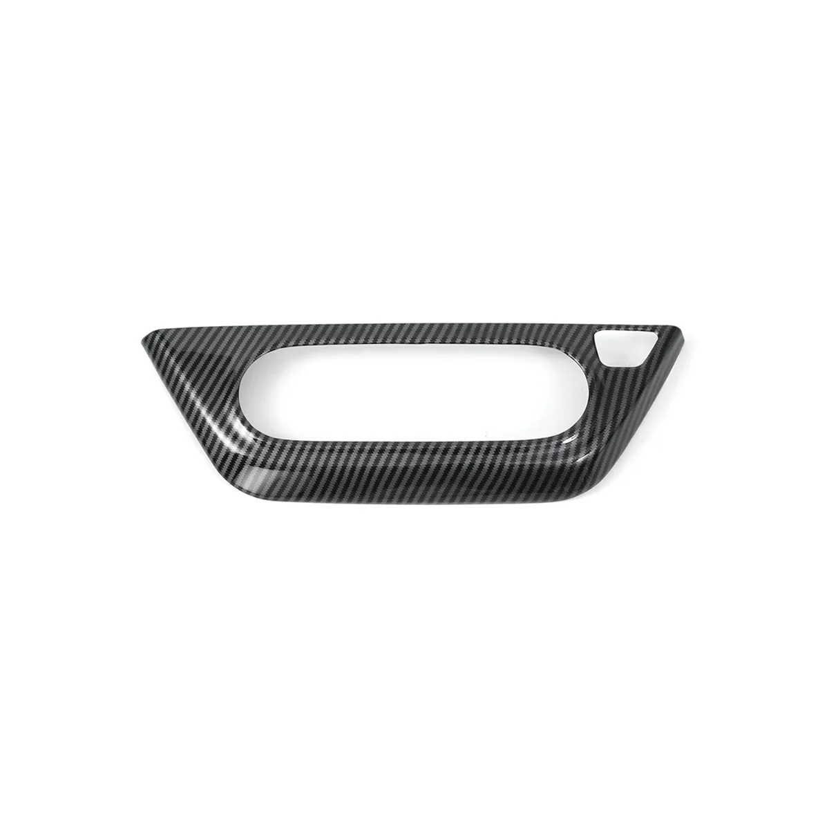 

For Chevrolet Seeker Trax 2023 2024 Centre Console AC Knob Cover Trim Panel Accessories , ABS Carbon