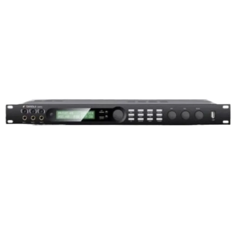 Karaoke digital pre-effect device KTV microphone anti-howling audio processor