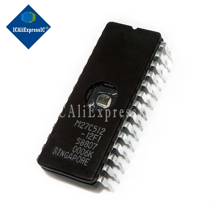 10pcs/lots M27C512-10F1/12F1 15F1 F6 45XF1 80XF1 27C512 M27C512 eprom,Uv 512 KBIT CDIP-28 In Stock