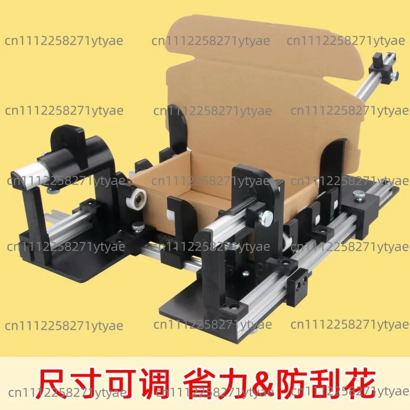 Easy Fold Box Jig Manual Carton Folding Tool Adjustable Size Packing Machine Tool