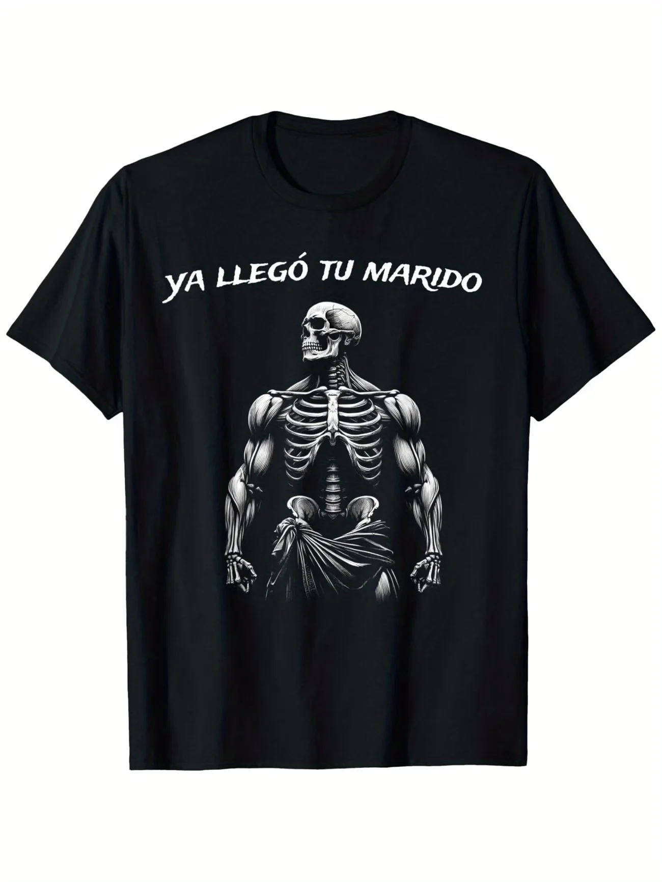 Camiseta Deportiva para Hombre YA LLEGÓ TU MARIDO, Camiseta de Algodón Informal, Holgada, de Verano y Primavera, Estilo Urbano, Gimnasio, Meme, Humor