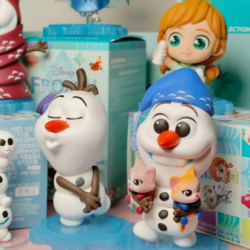 

Disney Frozen 2.0 Blind Box Elsa Young Anna Cosbi Ice And Snow World Collection Model Toys Mystery Box Kids Xmas New Year Gift