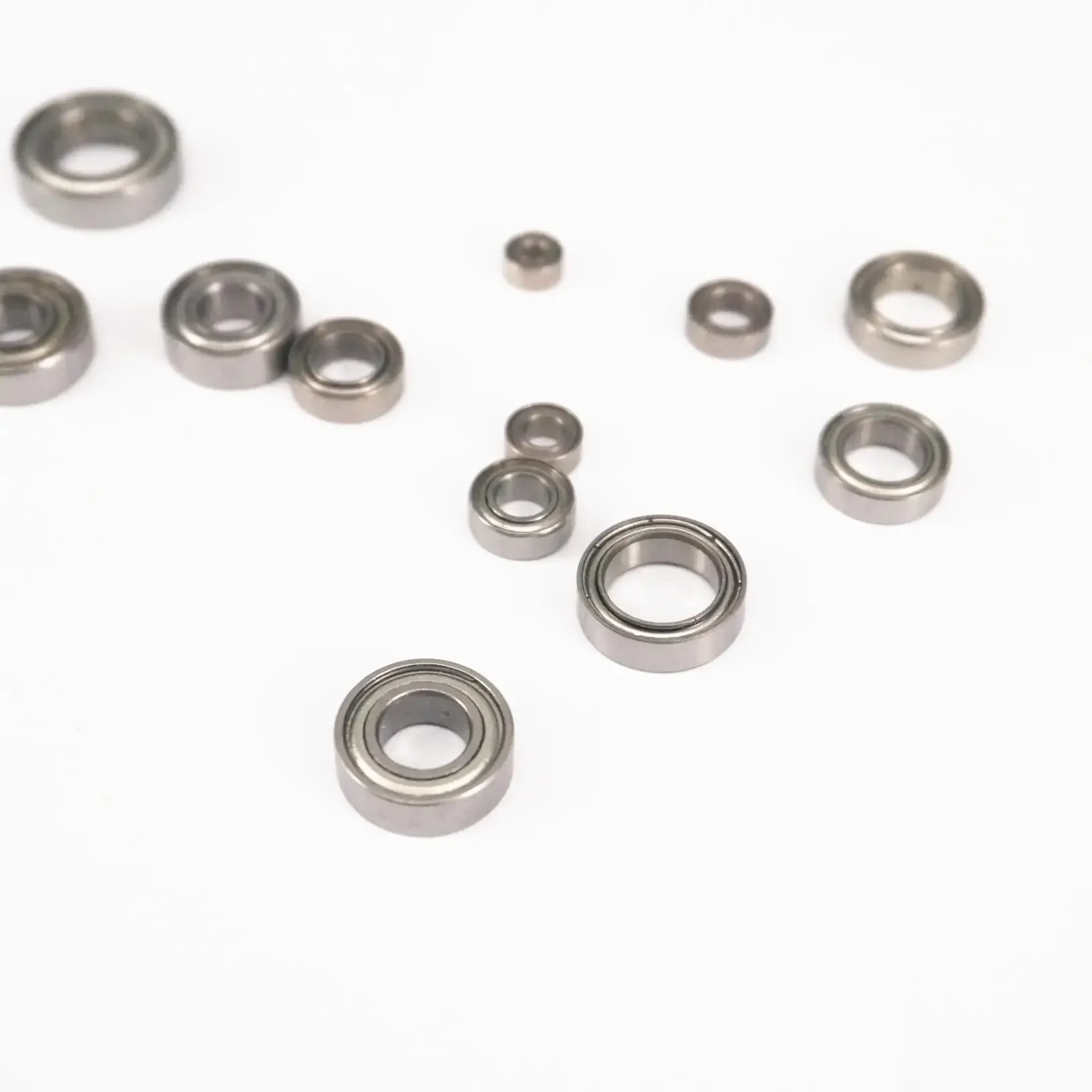 10pcs I.D 2/3/4/5/6/7/8mm ABEC1 Deep Groove Ball Miniature Micro Bearing MR52 MR62 MR72 MR63 MR73 MR83 MR74 MR84 MR104