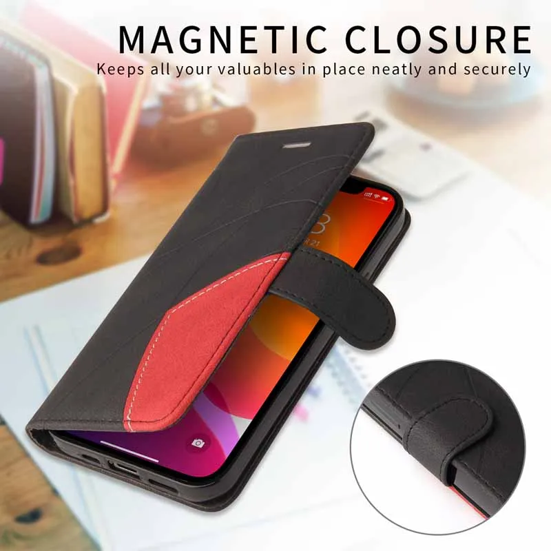Leather Case For POCO X3 X4 X5 X6 F3 GT F4 F5 F6 C65 M3 M4 M5S M6 Pro 4G Flip Wallet Pocket Phone Cover for Xiaomi Redmi 12C 13C