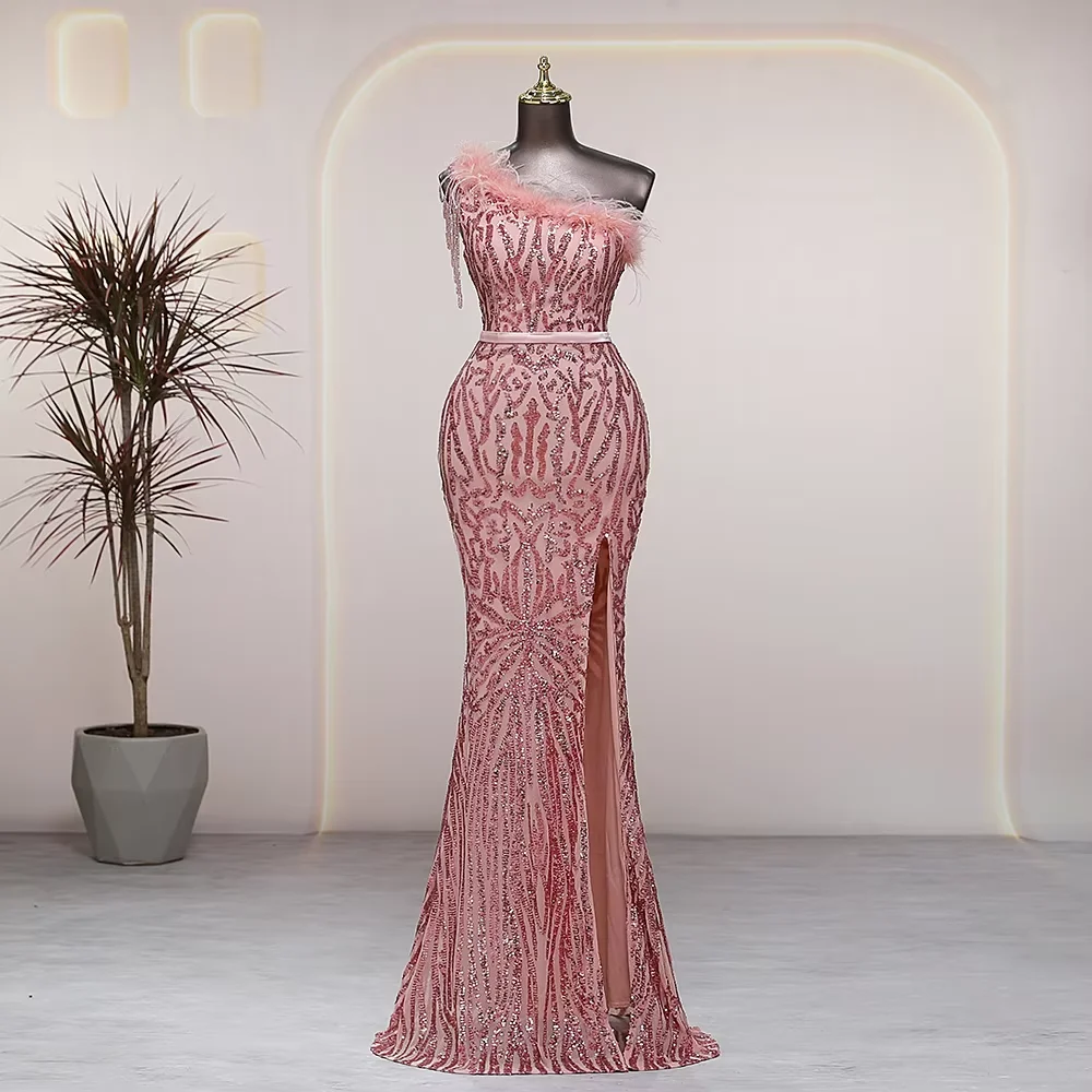 

Customized Sexy pink Evening dress prom dress luxury evening dresses wedding party dress formal occasion dresses Bride dresses