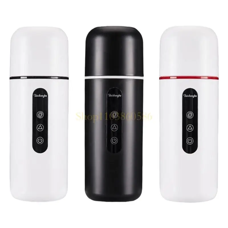 

242A 500ML Car Electric Kettle with Adjustable Temperature & Intelligent Heat Preservation Multifunctional Kettle for Travel