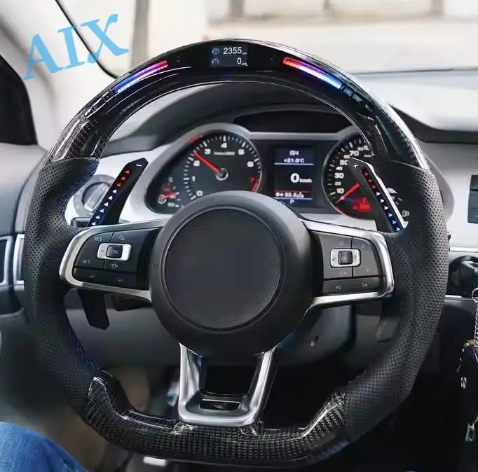 

Светодиодные переключатели переключения передач для Volkswagen Vw Golf R Areton Scirocco Mk7 Mk7.5 Mk 7 7.5, обмен расширения переключателей переключения весла