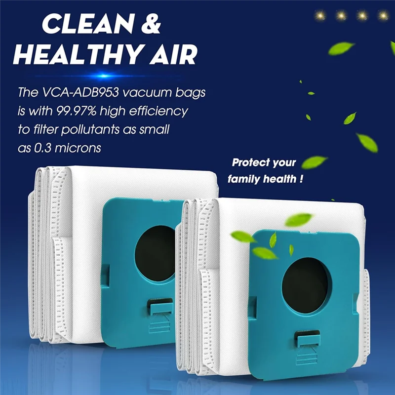 ABLE-piezas de repuesto compatibles con aspiradora de varilla inalámbrica Jet a medida, bolsas de vacío, filtro de vacío