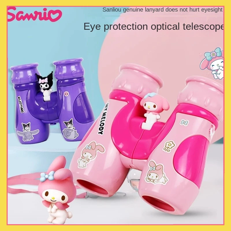 

Sanrio Coolomi Melody Doll Children Is Telescope Cute High Magnification High Definition Binocular Science Experiment Toys Gifts