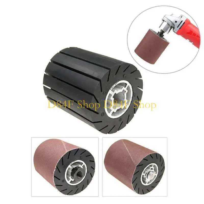 D84F Compact Rubber Expander Inner Diameter 19mm Centrifugal Wheel / Sanding Sleeves