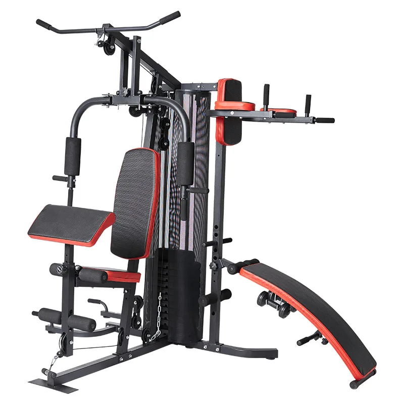 

Home Gym Fitness Mutli Functional Play Full Training Station 3 Fullbody Exercise Single Cable Station Multi Gym Equipment