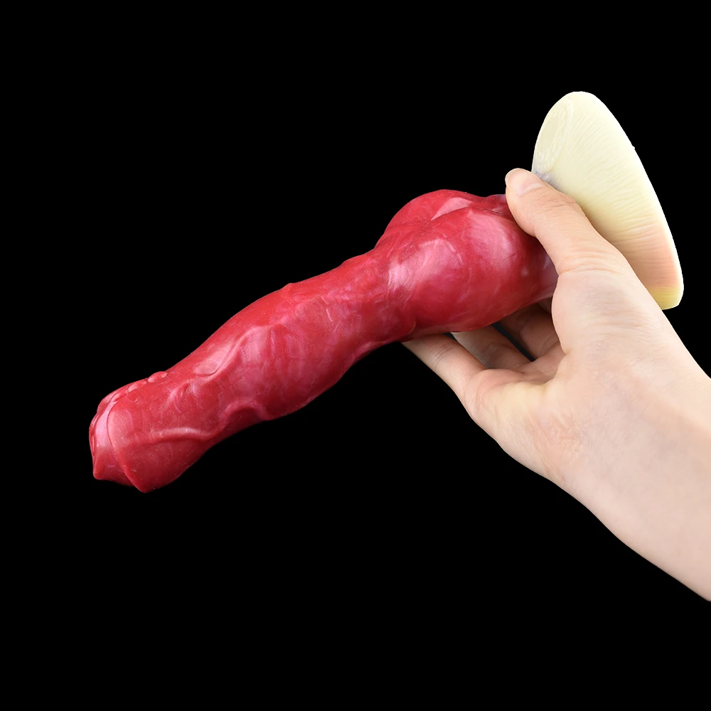 LUUK Animal Dog Knot Dildo Wireless Sex Toys For Women Soft Silicone Masturbator G Spot Stimulate Remote Control Adult Goods