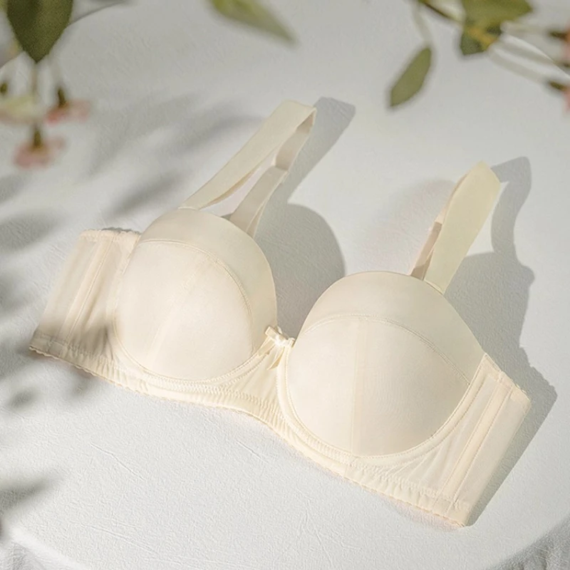 

Smooth Minimizer Bra for Women Full Coverage Side Support Anti Sagging Wireless Lingerie Comfortable T-Shirt Bras Underwear