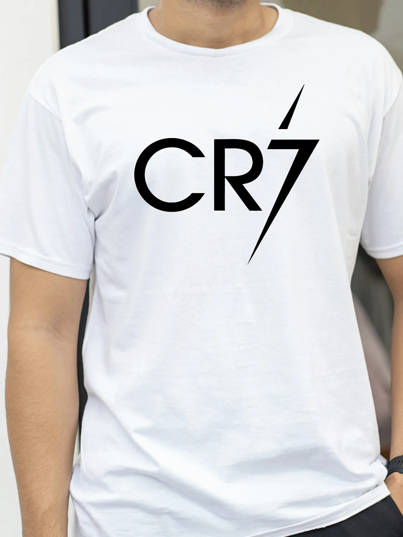 

CR7 Boys Summer T-Shirt Cristiano Ronaldo T-Shirt Fashion Outdoor Leisure Training Sports T-Shirt Short Sleeve Sweatshirt