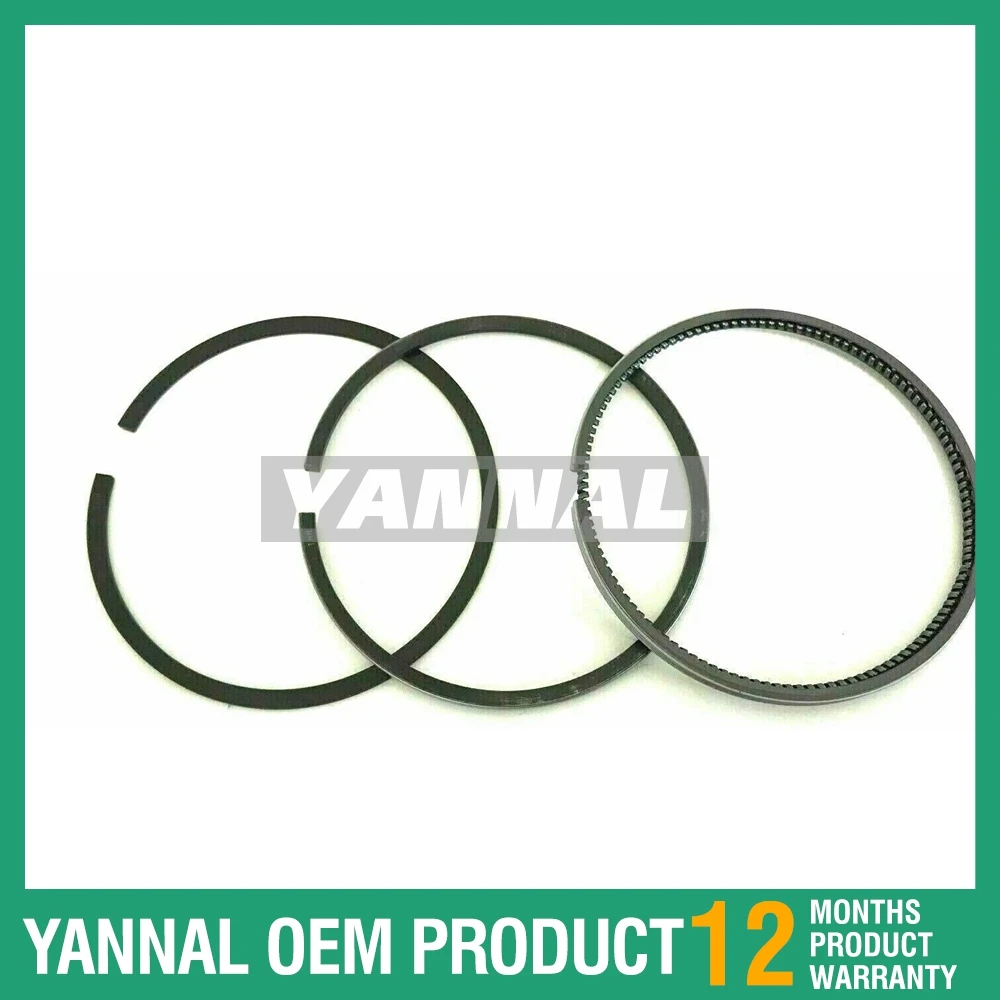 

1 Set 17331-21050 Piston Ring Set For Kubota V2203 D1703 Engine STD 87MM