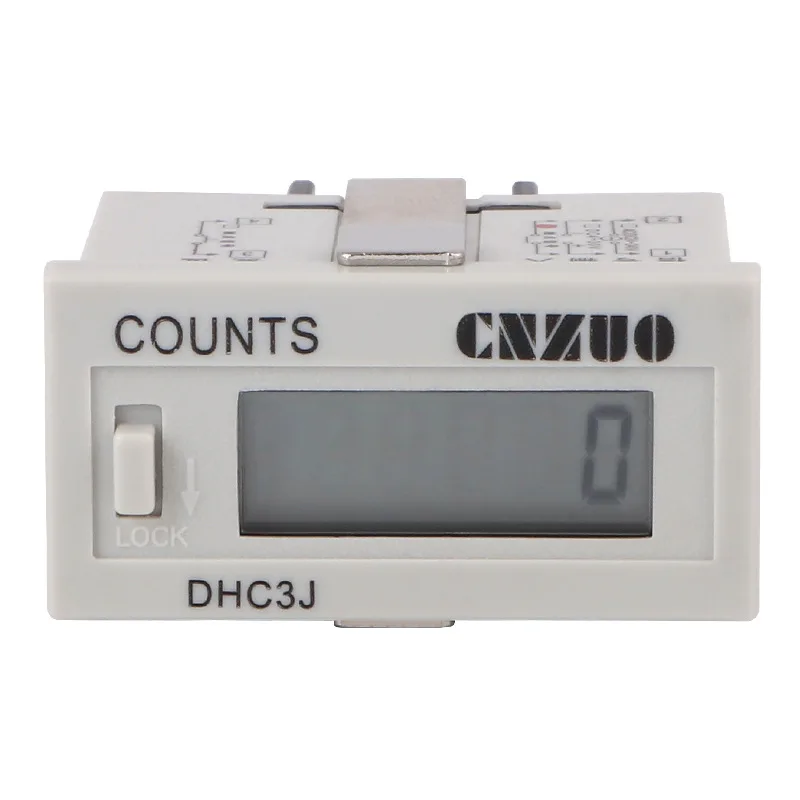 Ultra-small Electronic Counter DHC3J Comes with Its Own Power Supply, Accumulating Counter 4-30VDC 220V