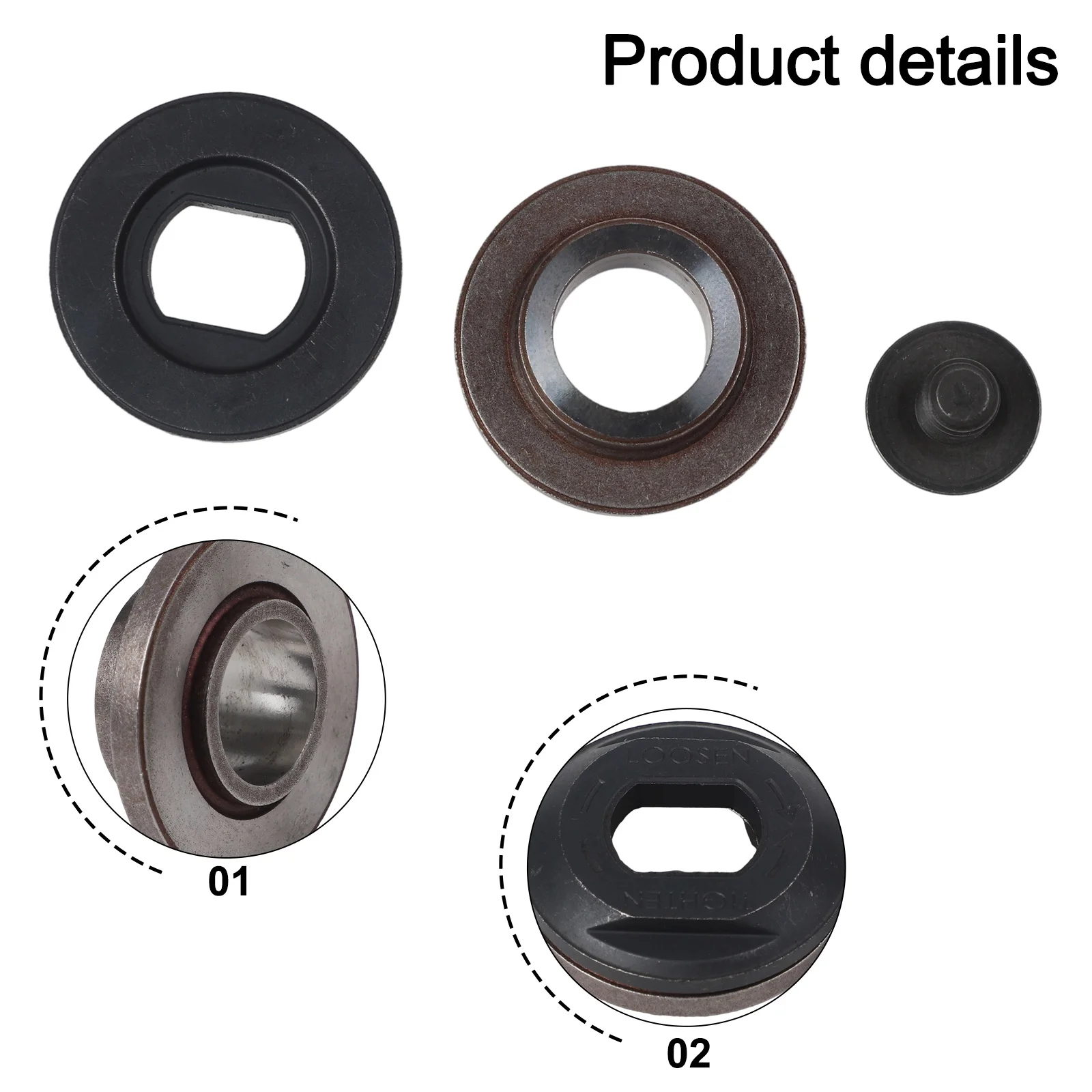

Saw Maintenance Blade Bolt Replacement Blade Bolt Replacement Part Metal Flanges For DC310KL Circular Saw For DC390 Circular Saw
