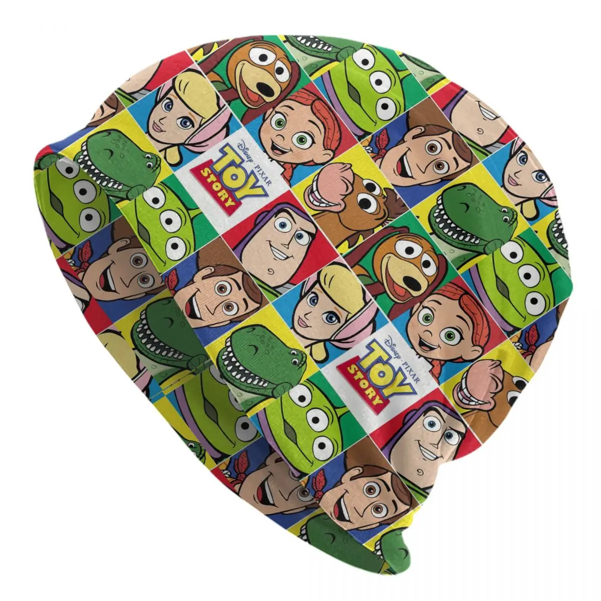 

Шапки с изображением игрушек на заказ, зеленые инопланетяни Skullies, шапки для мужчин и женщин, унисекс, уличная зимняя теплая вязаная шапка, шапки с капюшоном для взрослых