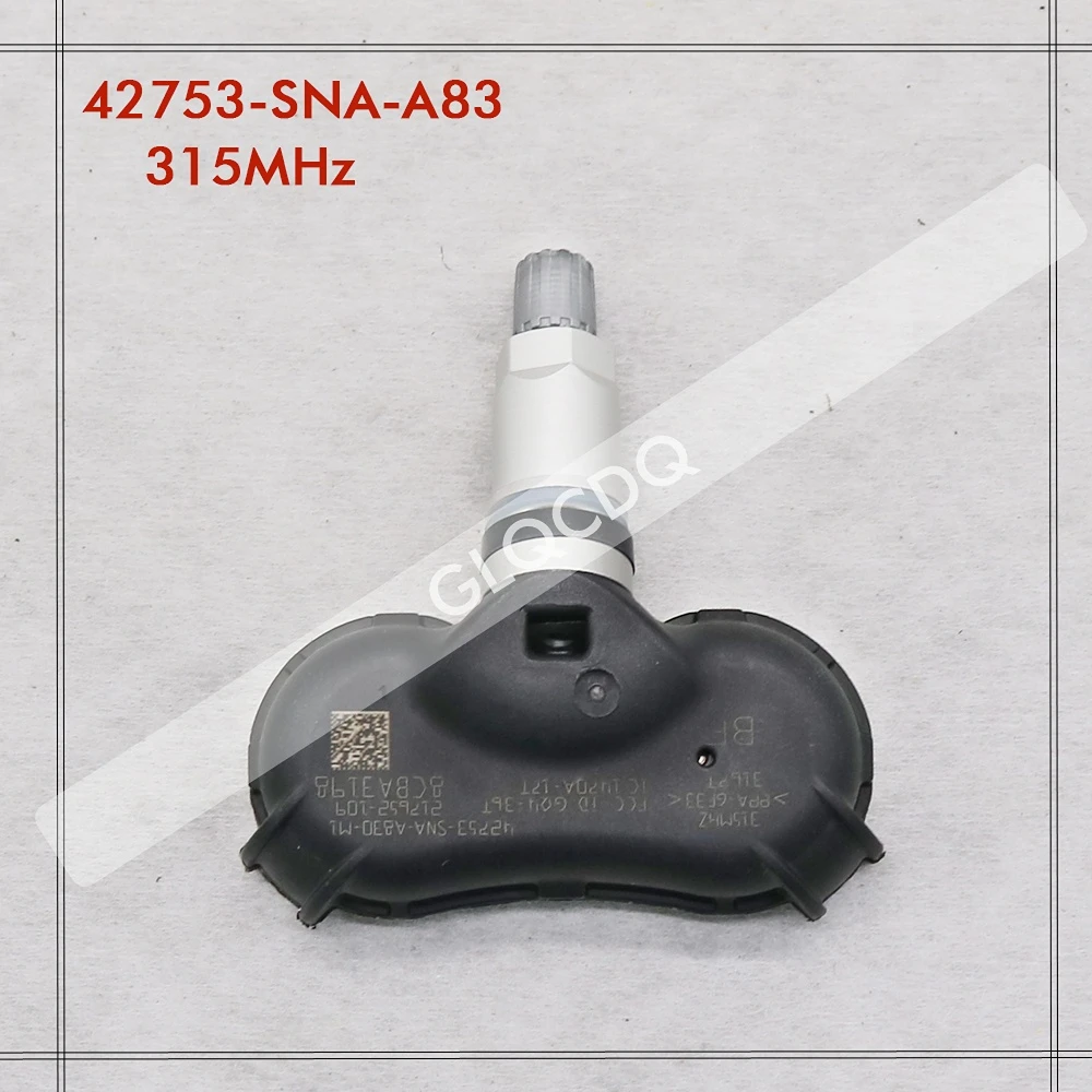 TPMS SENSORE PER 2009-2016 HONDA INSIGHT 315MHz SENSORE di PRESSIONE DEI PNEUMATICI 42753-SNA-A83 42753-SNA-A84 42753-TR0-A81 42753-TR3-A81