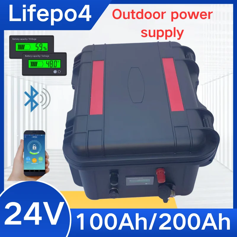 LiFePO4 Battery 24V 100AH 120AH 150AH 200AH - High-Performance Lithium Ferro Phosphate 24V Battery for Renewable Energy Systems