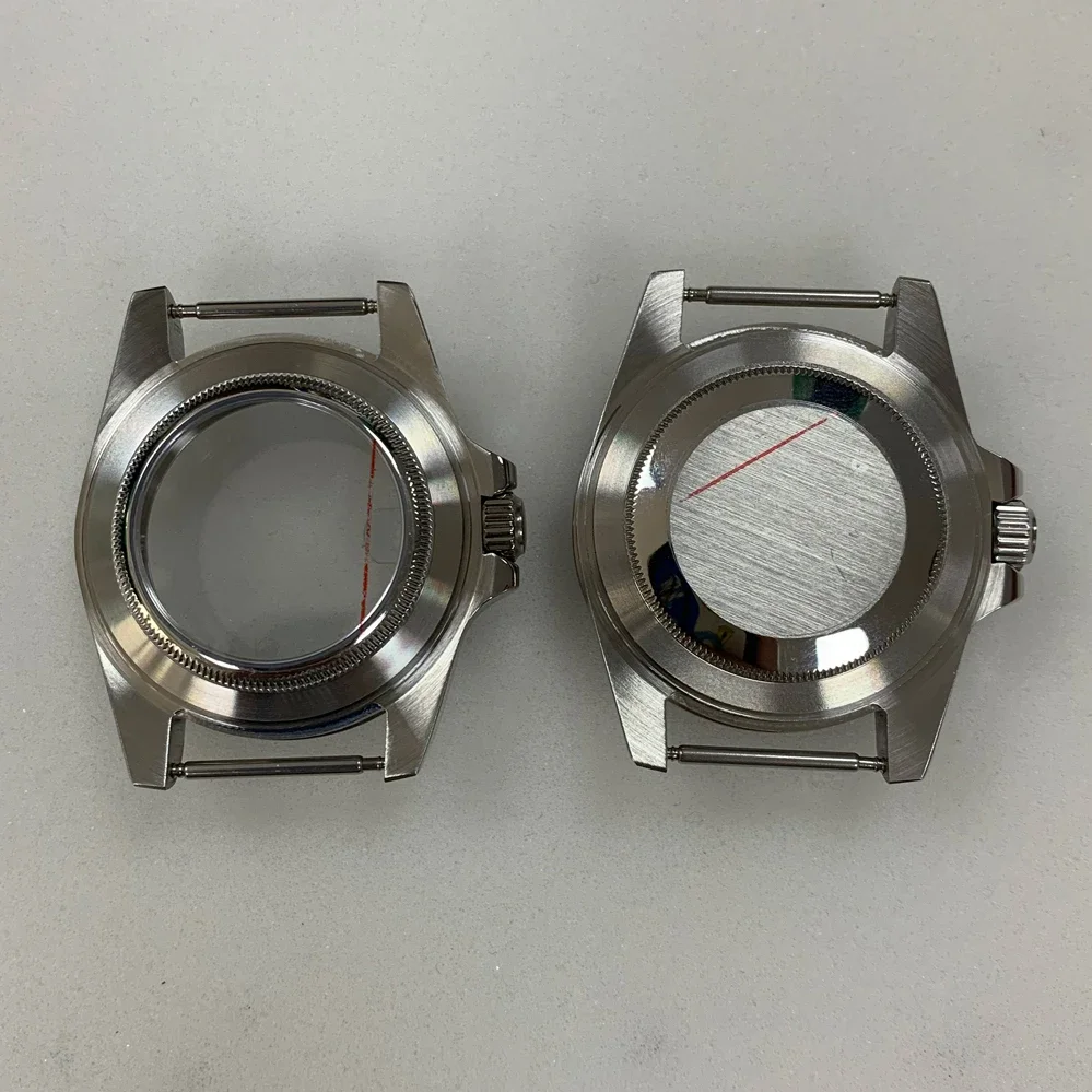 Modified EXP 39MM stainless steel case, fat case, old water ghost sapphire magnifying glass suitable for NH35/36 movement