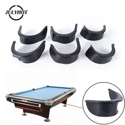 Accesorios para Juego de mesa de billar, revestimiento de bolsillo de goma para billar, Universal, 6 unidades