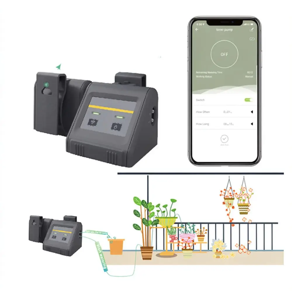 WiFi Smart Garden Watering System For RSH Automatic Drip Irrigation Kit Programmable Timer Plant Care Tool