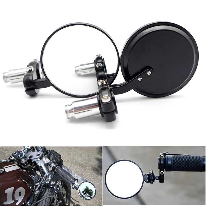 Motorcycle Rearview Mirror Adjustable High Qualtiy Bicycle Handlebar Rear View Mirror Accessories for Bmw R1100Gs R1100Rt R1150R